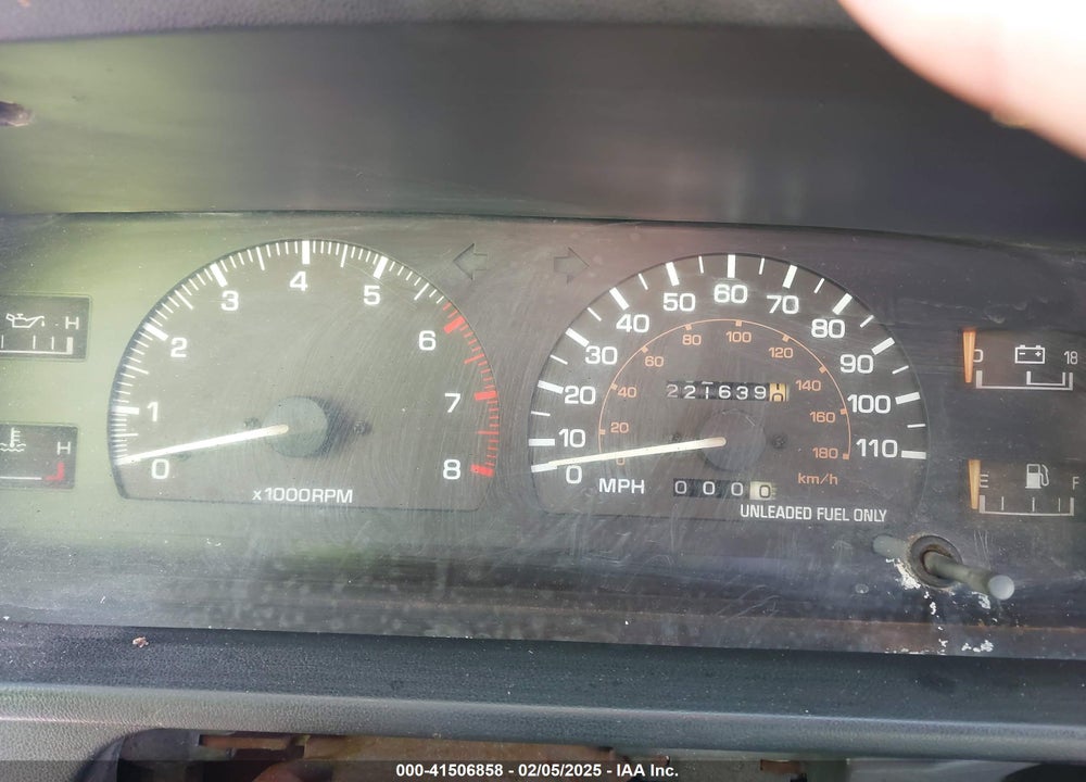 1991 TOYOTA PICKUP 1/2 TON SHT WHEELBASE DLX VIN: JT4VN01D8M2012108
