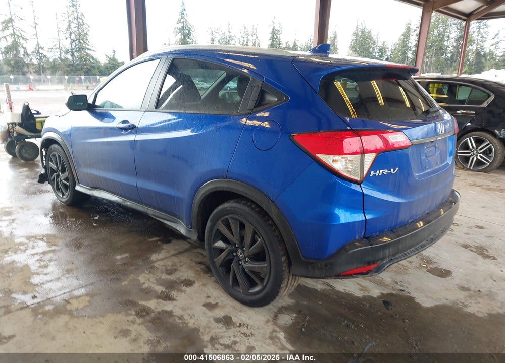 2021 HONDA HR-V AWD SPORT VIN: 3CZRU6H12MM728623