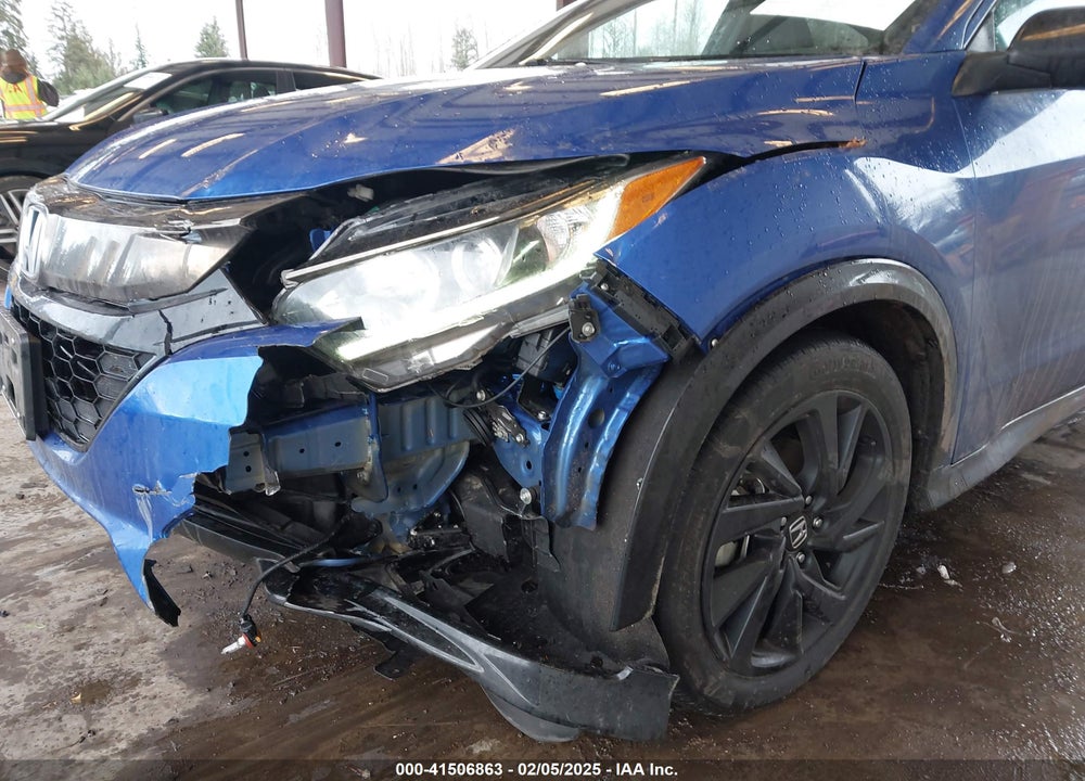 2021 HONDA HR-V AWD SPORT VIN: 3CZRU6H12MM728623