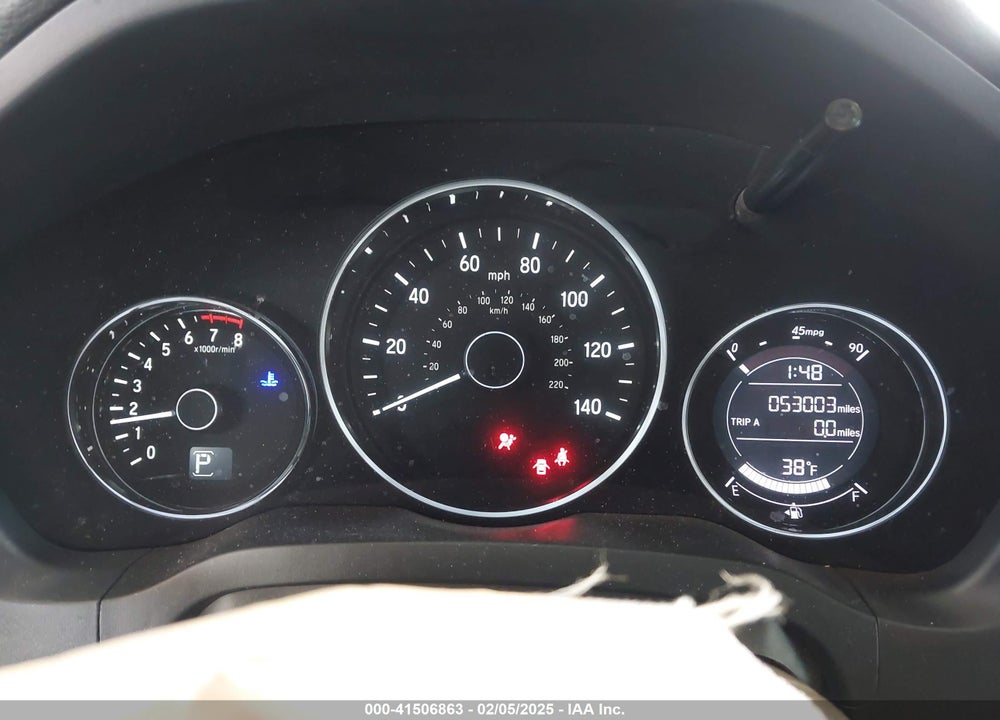 2021 HONDA HR-V AWD SPORT VIN: 3CZRU6H12MM728623