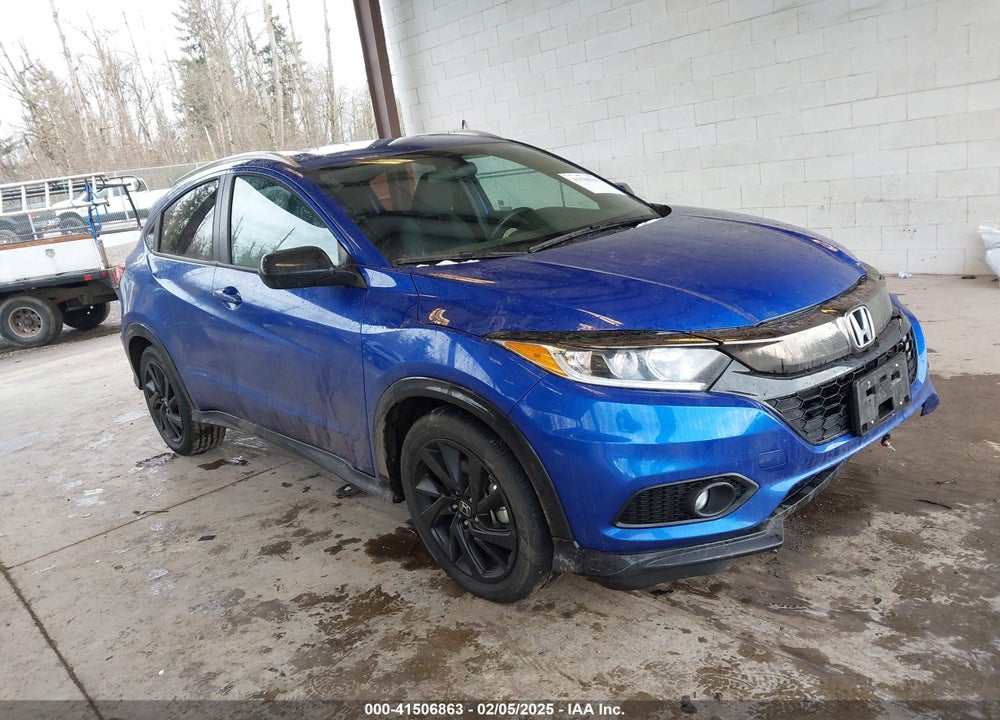 2021 HONDA HR-V AWD SPORT VIN: 3CZRU6H12MM728623