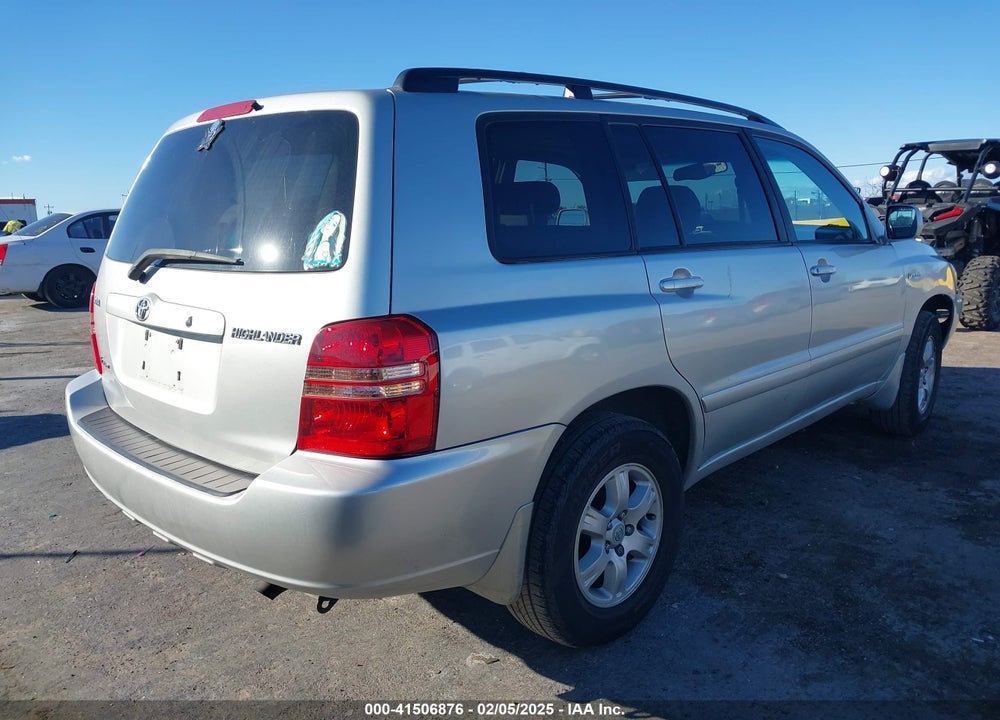 2003 TOYOTA HIGHLANDER V6 VIN: JTEHF21A130145570