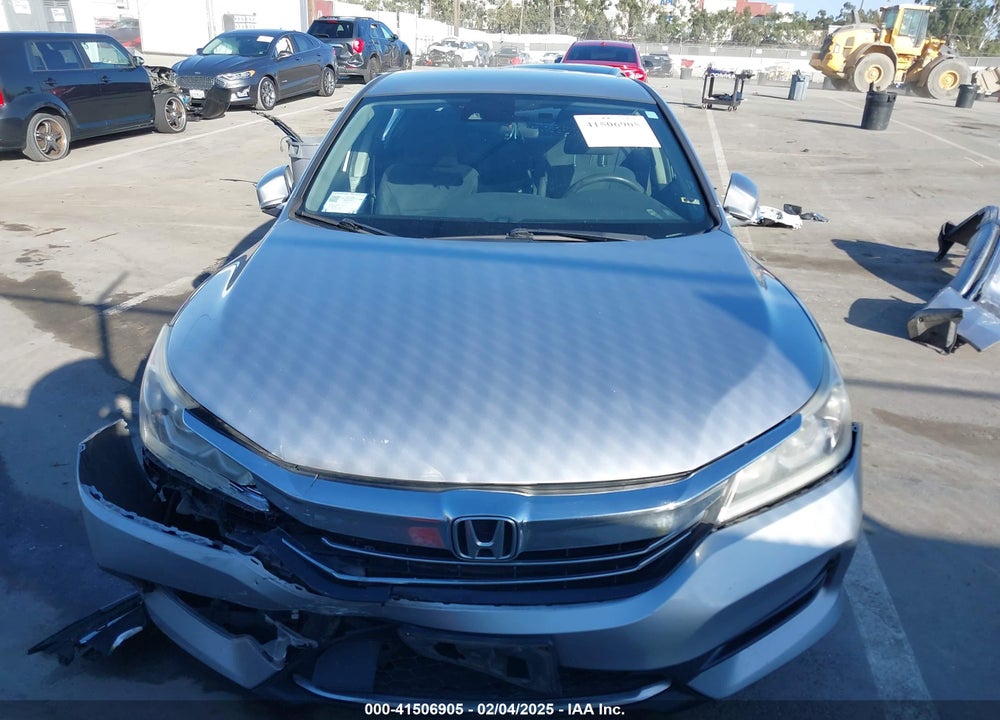 2017 HONDA ACCORD HYBRID VIN: JHMCR6F3XHC016254