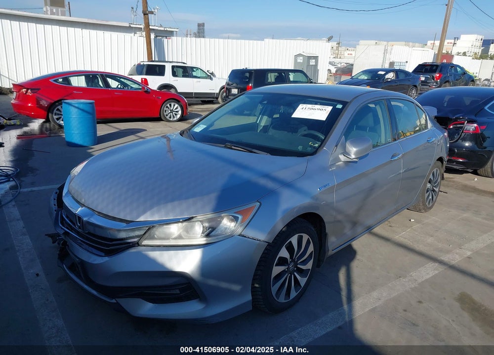 2017 HONDA ACCORD HYBRID VIN: JHMCR6F3XHC016254