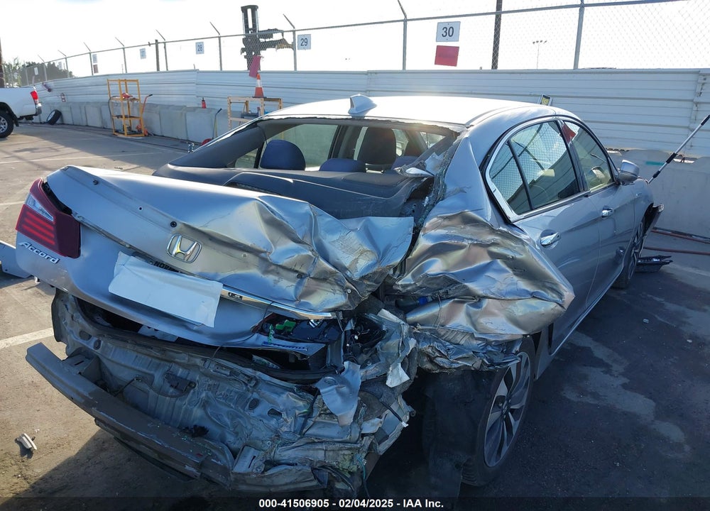 2017 HONDA ACCORD HYBRID VIN: JHMCR6F3XHC016254