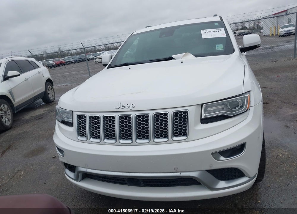2016 JEEP GRAND CHEROKEE SUMMIT VIN: 1C4RJEJG7GC473335