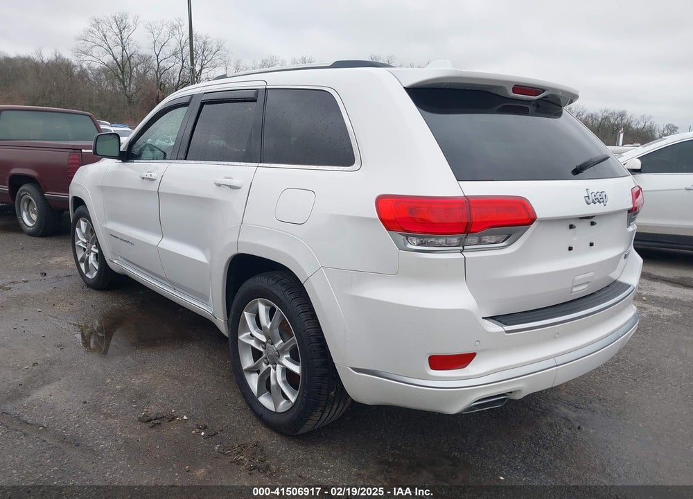 2016 JEEP GRAND CHEROKEE SUMMIT VIN: 1C4RJEJG7GC473335
