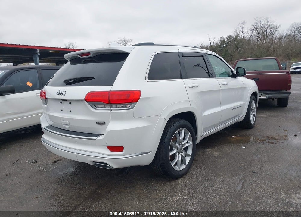 2016 JEEP GRAND CHEROKEE SUMMIT VIN: 1C4RJEJG7GC473335