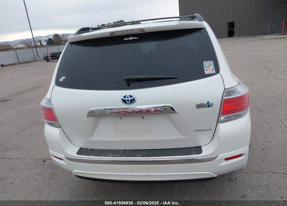 2011 TOYOTA HIGHLANDER HYBRID LIMITED V6 VIN: JTEDC3EH0B2002410