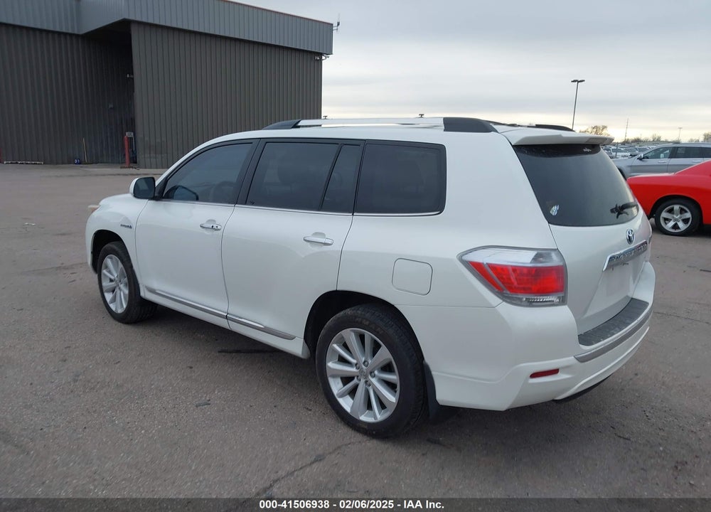 2011 TOYOTA HIGHLANDER HYBRID LIMITED V6 VIN: JTEDC3EH0B2002410