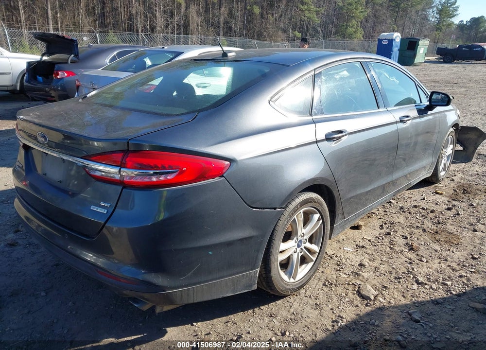 2018 FORD FUSION VIN: 3FA6P0HD3JR237800