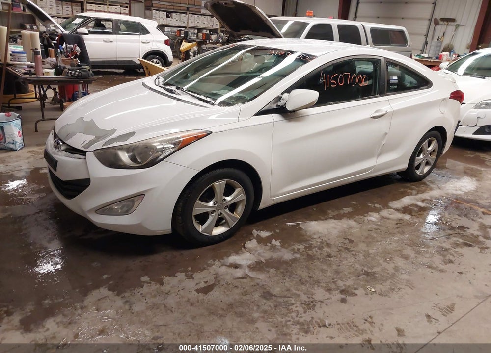 2013 HYUNDAI ELANTRA COUPE VIN: KMHDH6AE0DU016636