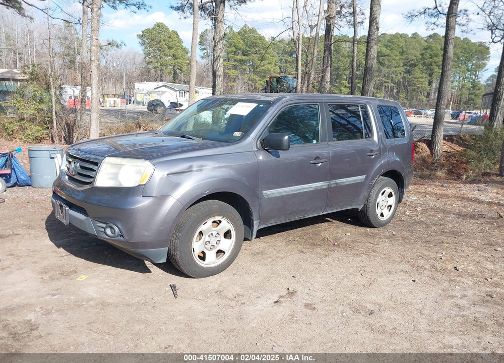2014 HONDA PILOT VIN: 5FNYF4H22EB056514