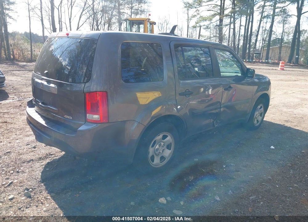 2014 HONDA PILOT VIN: 5FNYF4H22EB056514