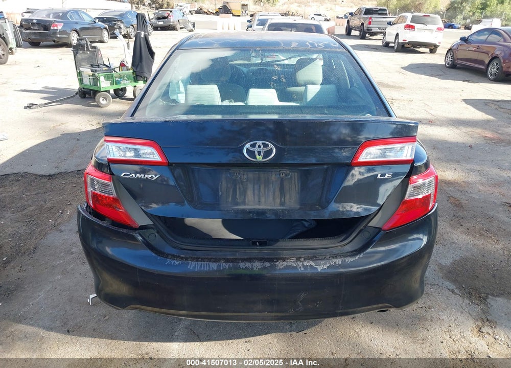 2012 TOYOTA CAMRY VIN: 4T4BF1FK6CR196191
