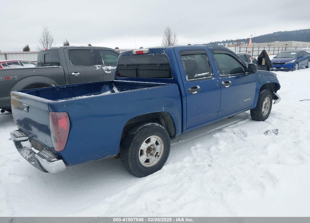 2005 CHEVROLET COLORADO LS VIN: 1GCCS138658175005