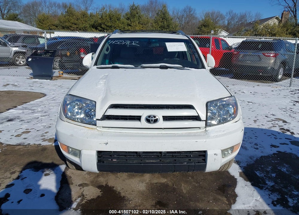 2004 TOYOTA 4RUNNER LIMITED V8 VIN: JTEBT17R348009451