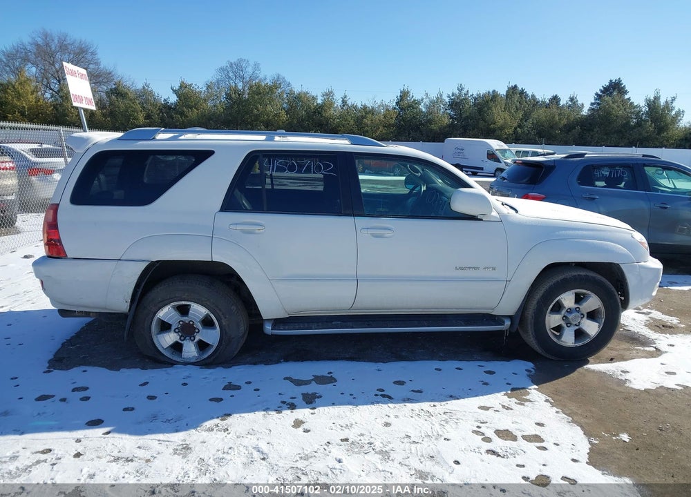2004 TOYOTA 4RUNNER LIMITED V8 VIN: JTEBT17R348009451