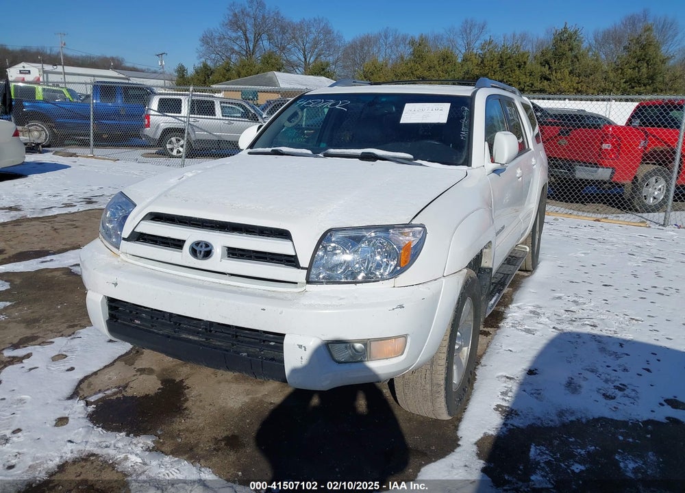 2004 TOYOTA 4RUNNER LIMITED V8 VIN: JTEBT17R348009451