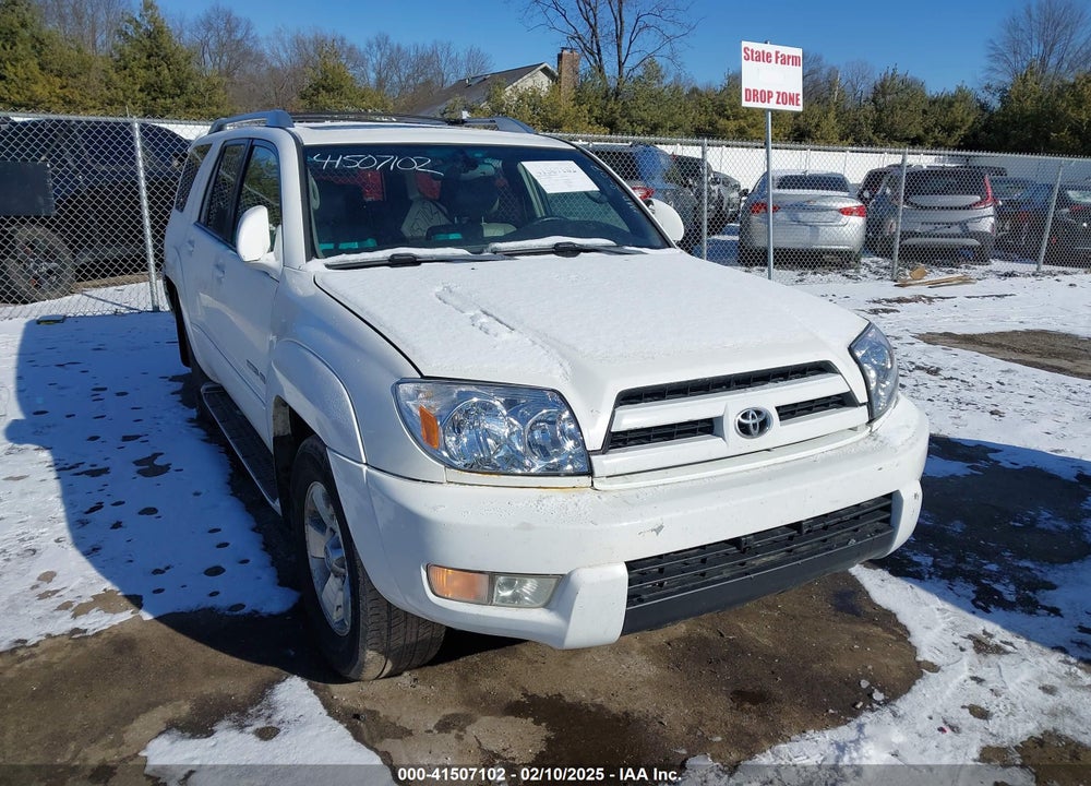 2004 TOYOTA 4RUNNER LIMITED V8 VIN: JTEBT17R348009451