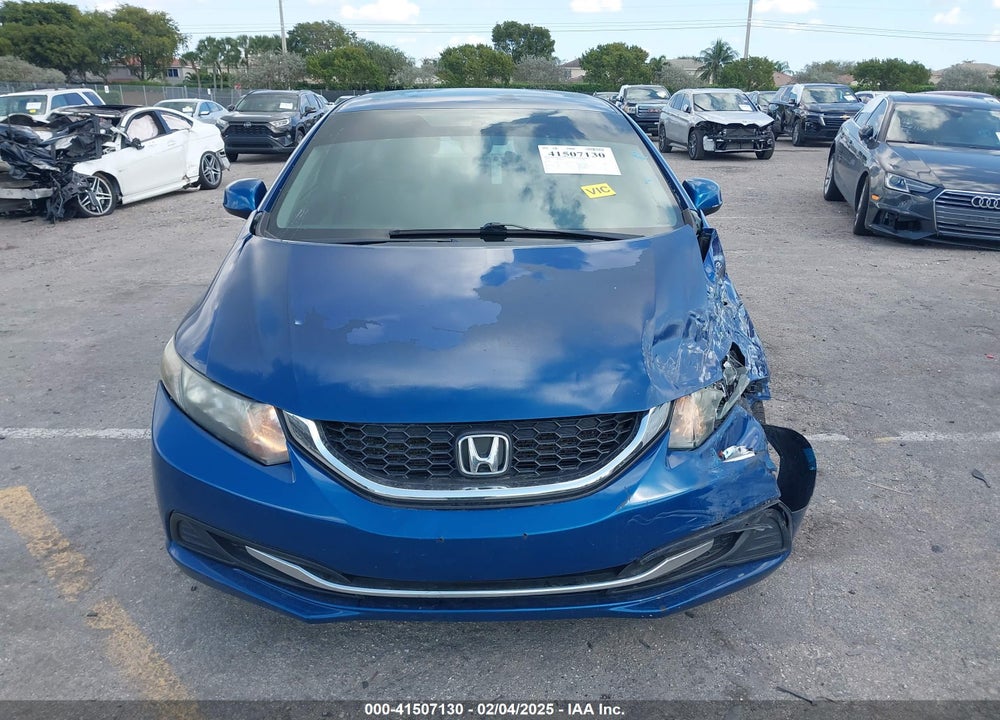 2013 HONDA CIVIC LX VIN: 19XFB2F59DE245055