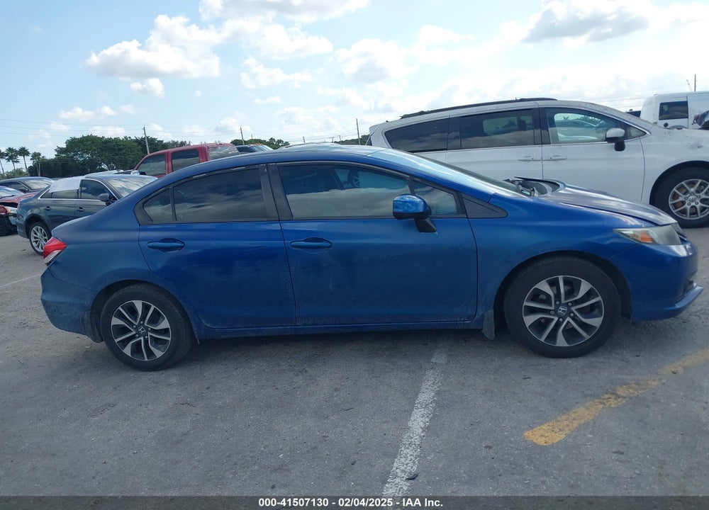 2013 HONDA CIVIC LX VIN: 19XFB2F59DE245055