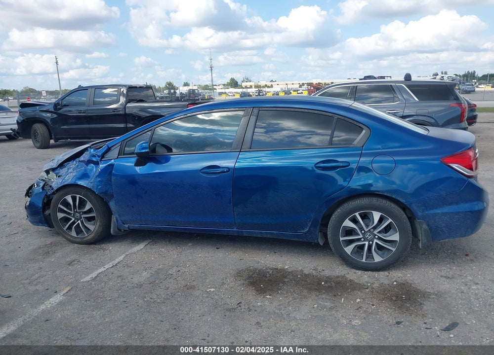 2013 HONDA CIVIC LX VIN: 19XFB2F59DE245055
