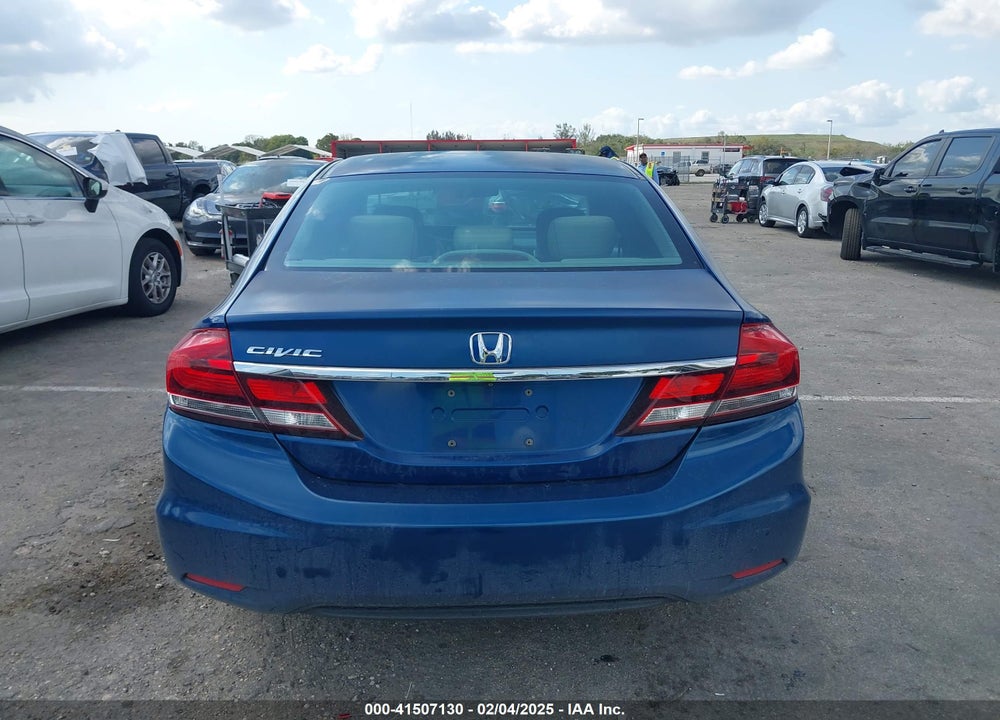 2013 HONDA CIVIC LX VIN: 19XFB2F59DE245055