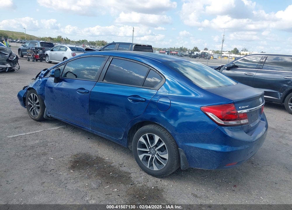 2013 HONDA CIVIC LX VIN: 19XFB2F59DE245055