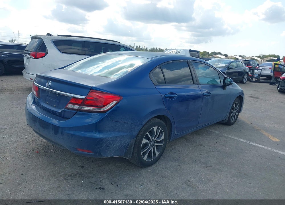 2013 HONDA CIVIC LX VIN: 19XFB2F59DE245055