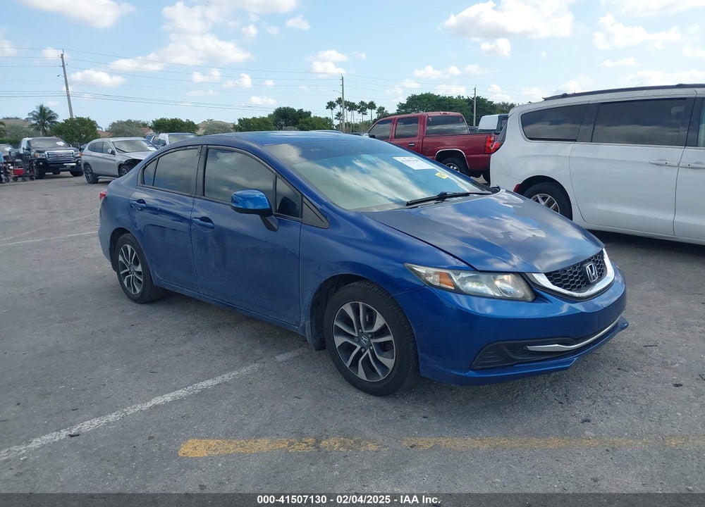 2013 HONDA CIVIC LX VIN: 19XFB2F59DE245055