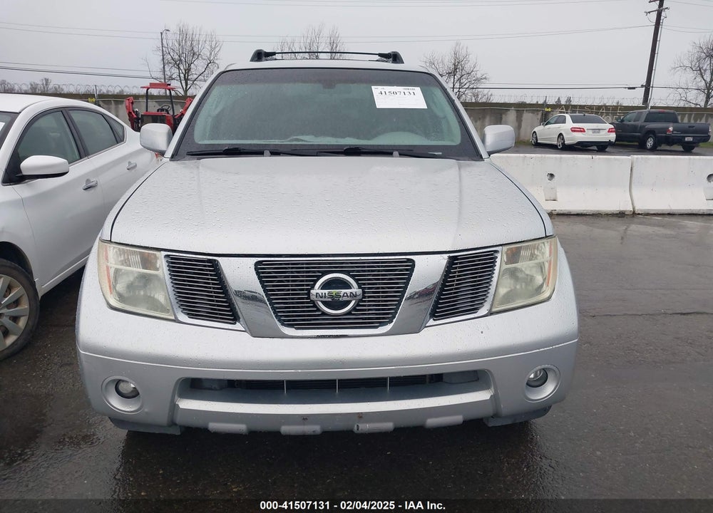 2006 NISSAN PATHFINDER SE VIN: 5N1AR18U56C635693