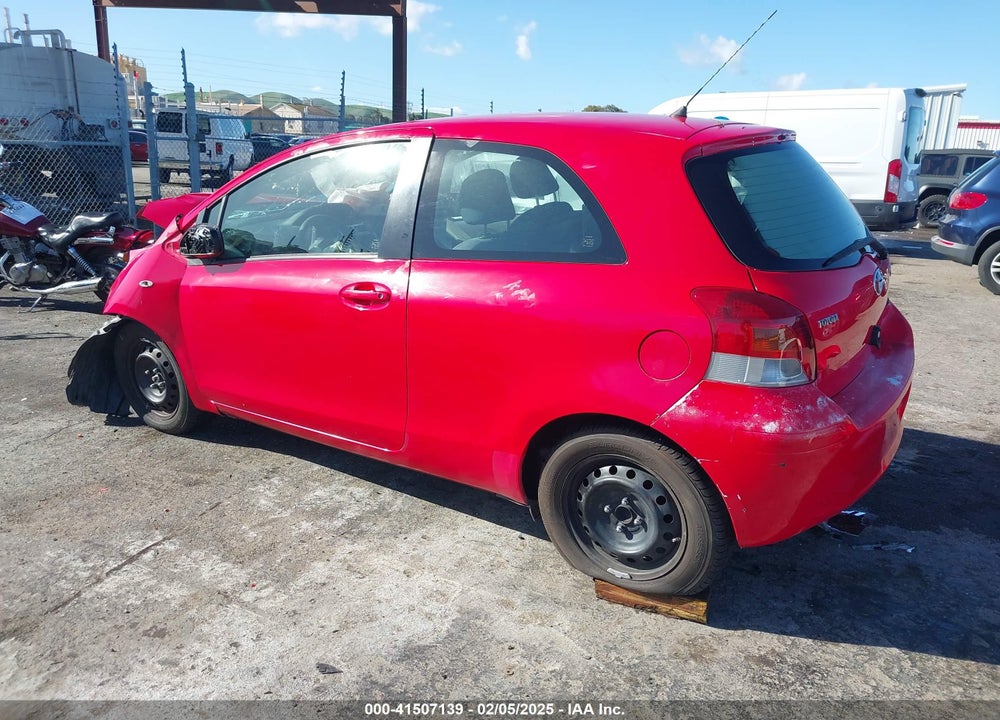 2009 TOYOTA YARIS VIN: JTDJT903095243074