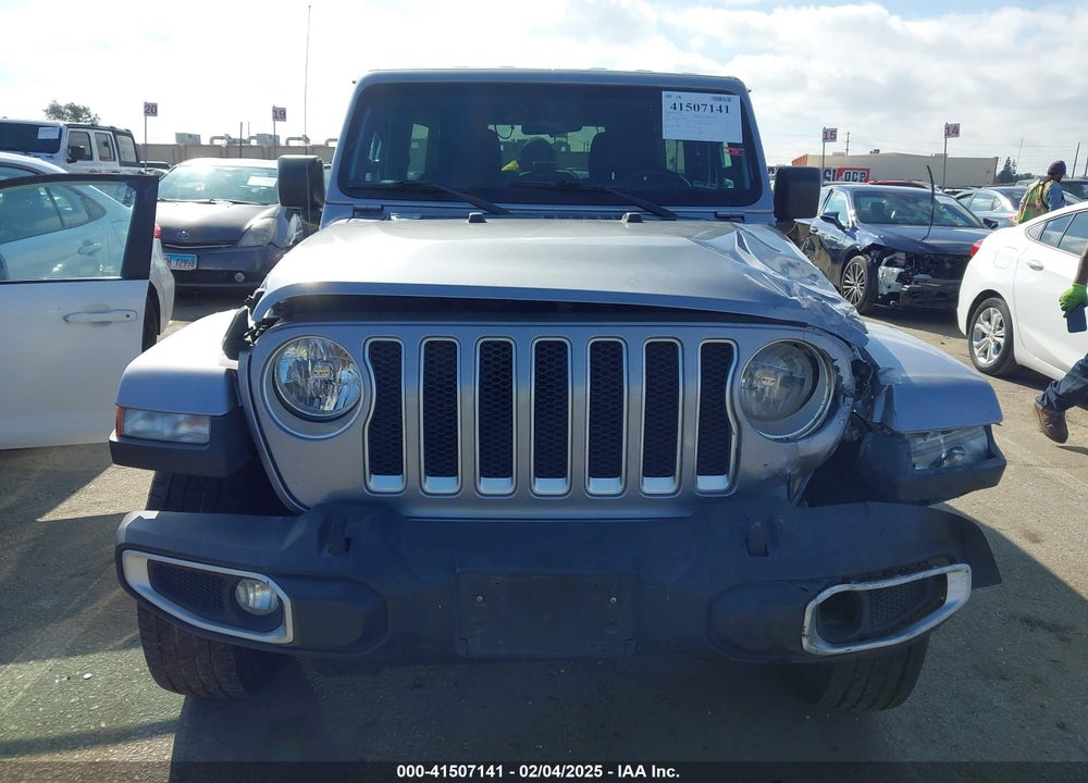 2020 JEEP WRANGLER UNLIMITED SAHARA 4X4 VIN: 1C4HJXENXLW230207