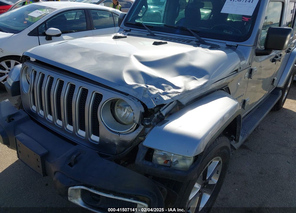 2020 JEEP WRANGLER UNLIMITED SAHARA 4X4 VIN: 1C4HJXENXLW230207