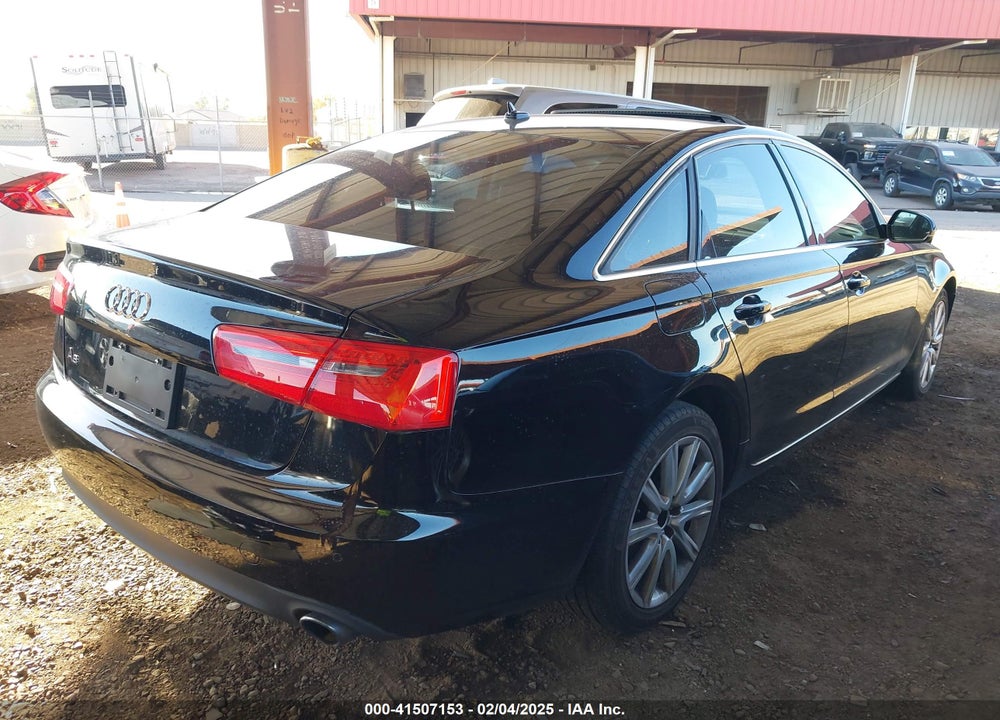2013 AUDI A6 2.0T PREMIUM VIN: WAUDFAFC3DN152934