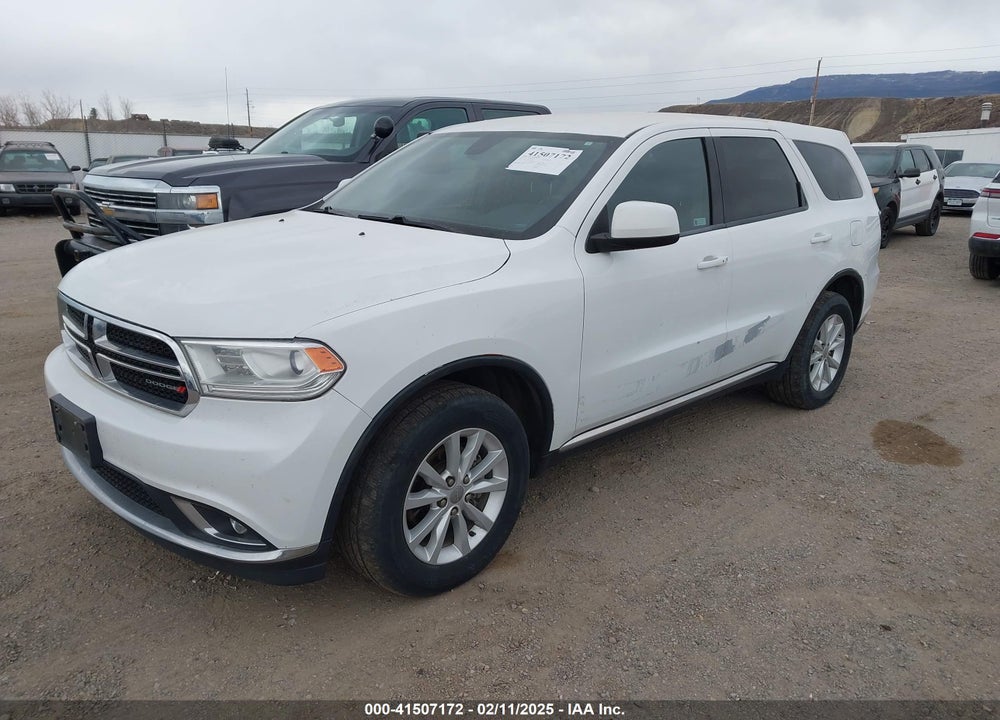 2015 DODGE DURANGO SXT VIN: 1C4RDJAG6FC796192