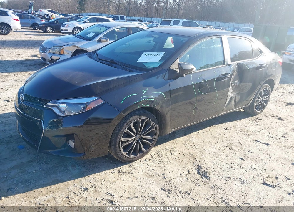 2016 TOYOTA COROLLA VIN: 2T1BURHE4GC677036