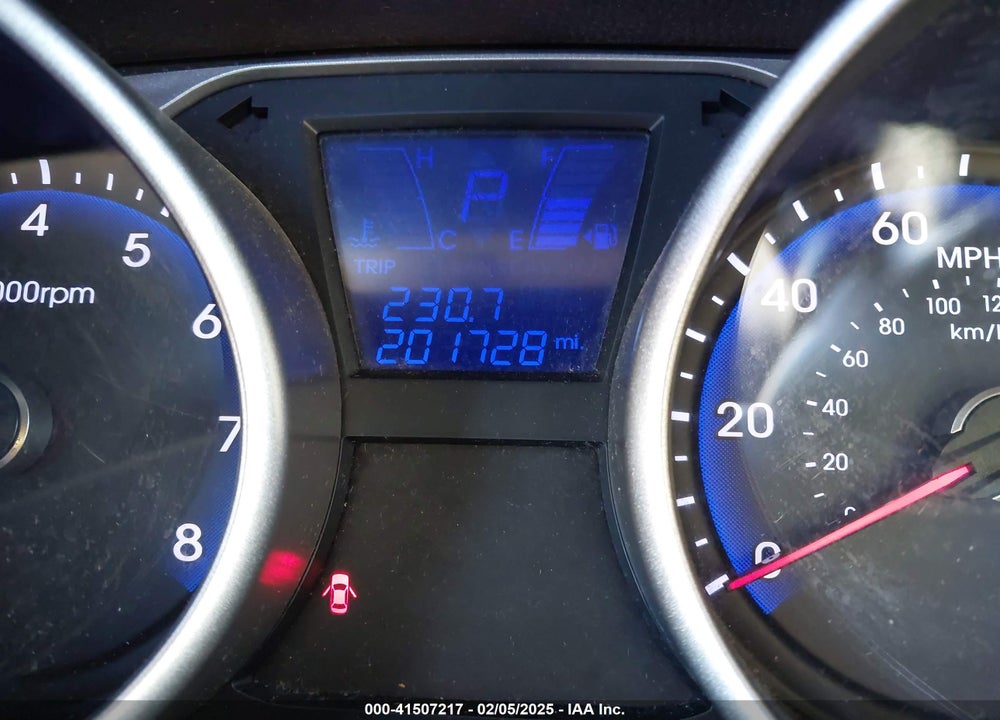 2014 HYUNDAI TUCSON SE VIN: KM8JU3AGXEU895434