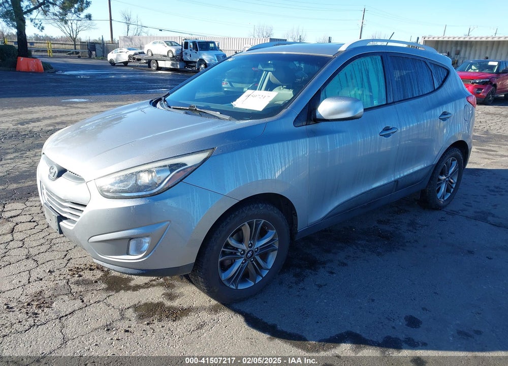 2014 HYUNDAI TUCSON SE VIN: KM8JU3AGXEU895434