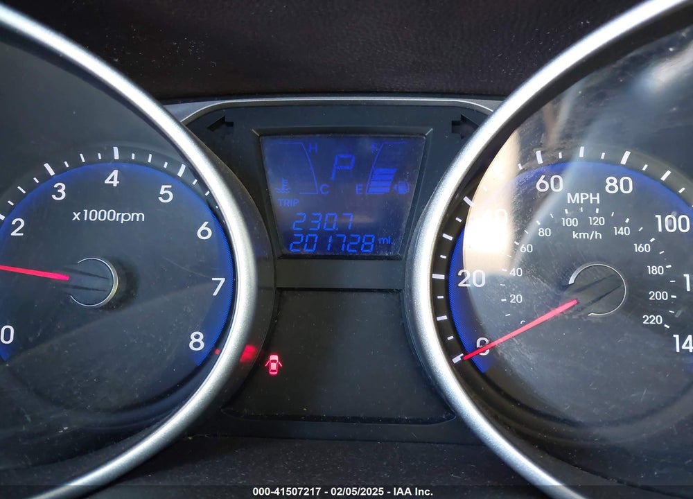 2014 HYUNDAI TUCSON SE VIN: KM8JU3AGXEU895434