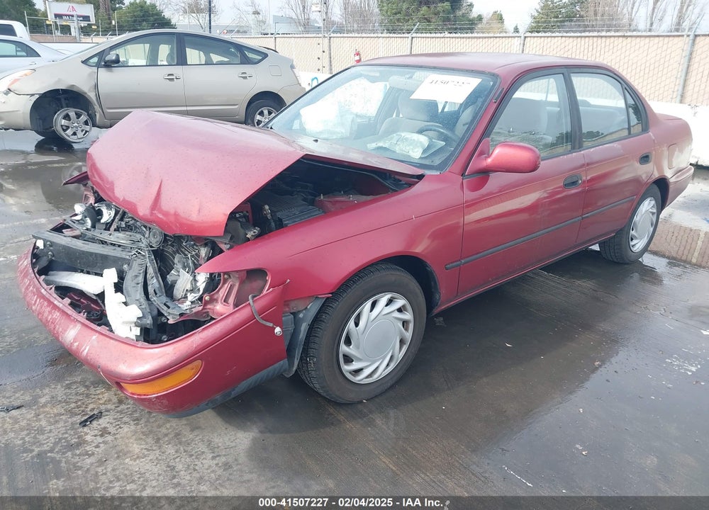 1996 TOYOTA COROLLA DX VIN: 1NXBB02E4TZ482881