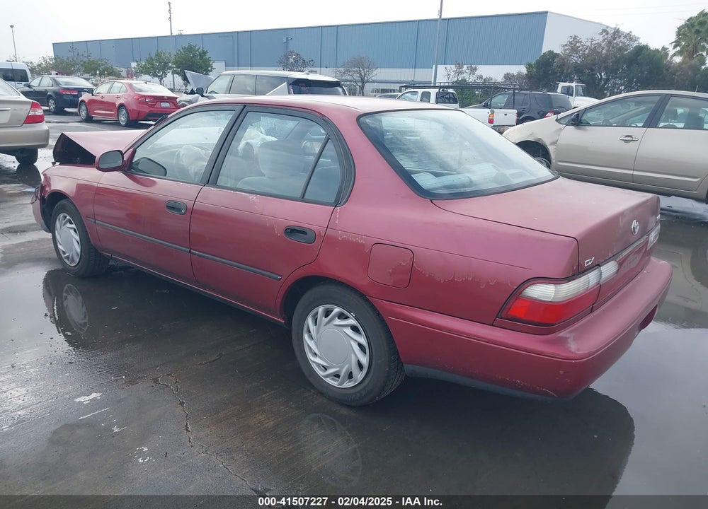 1996 TOYOTA COROLLA DX VIN: 1NXBB02E4TZ482881