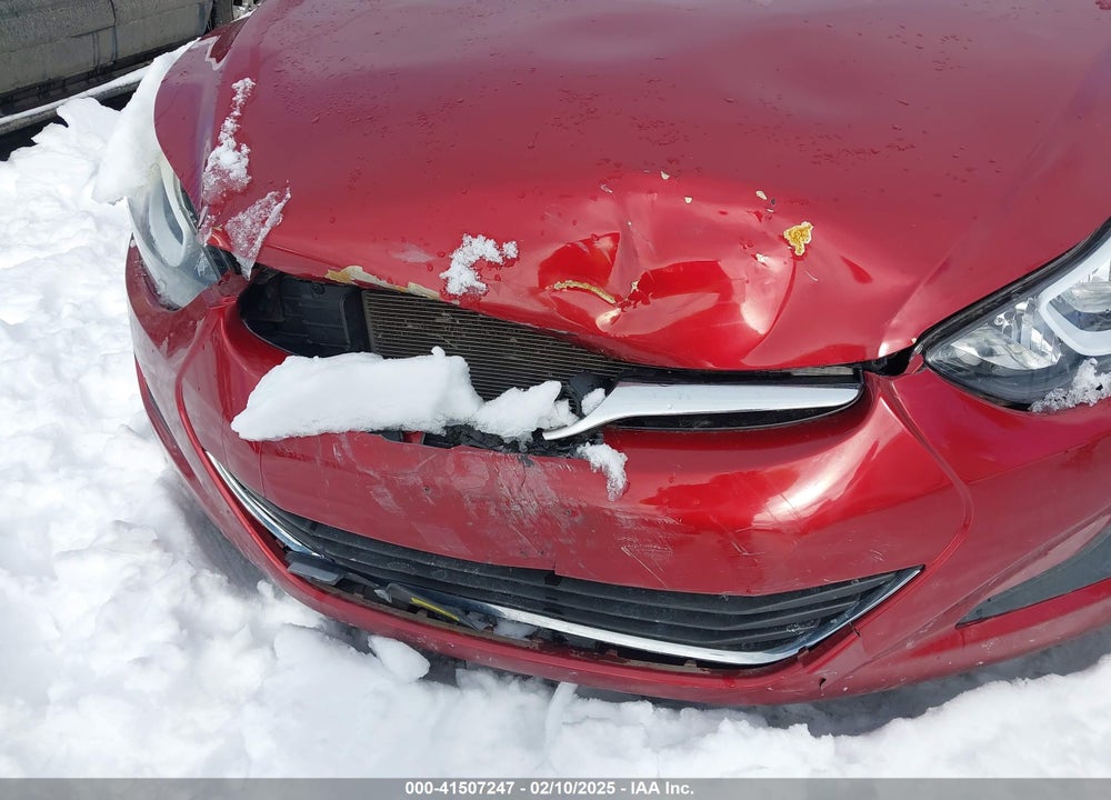 2014 HYUNDAI ELANTRA VIN: 5NPDH4AE9EH536046