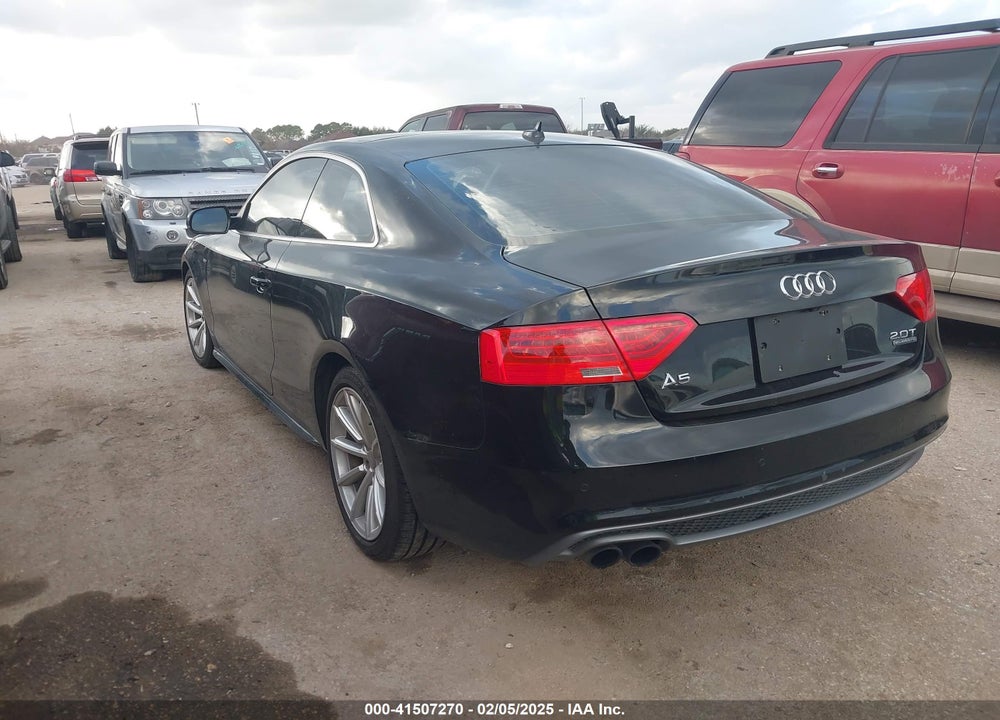 2016 AUDI A5 2.0T PREMIUM VIN: WAUM2AFR9GA043714