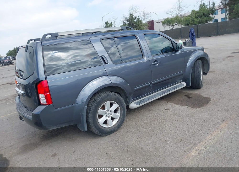 2011 NISSAN PATHFINDER SV VIN: 5N1AR1NN0BC632711