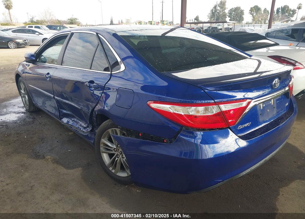 2016 TOYOTA CAMRY SE VIN: 4T1BF1FK4GU573844