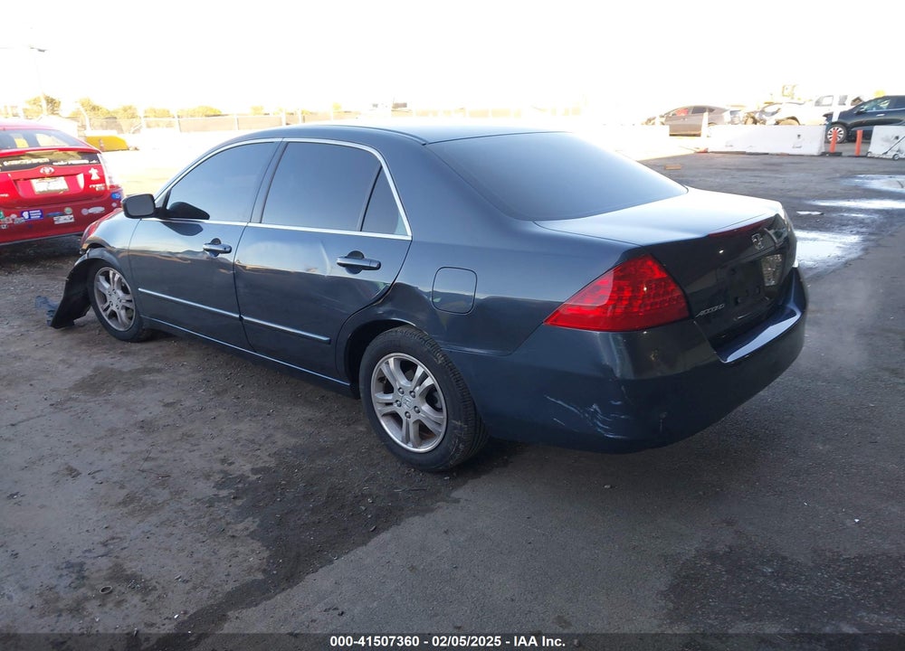 2007 HONDA ACCORD 2.4 SE VIN: JHMCM56377C003677