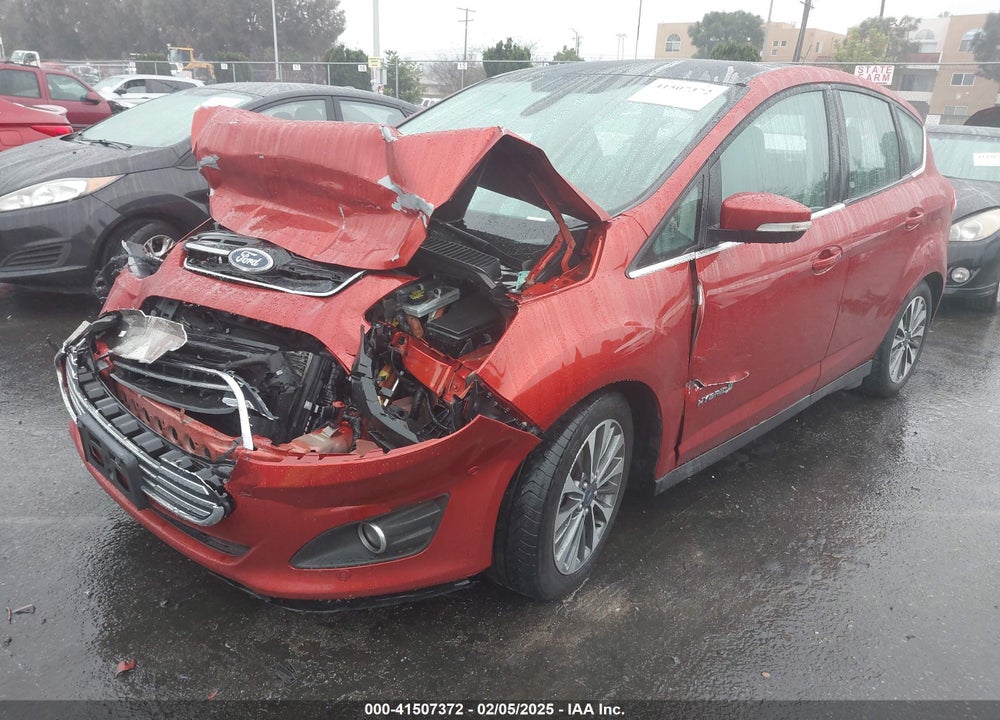 2018 FORD C-MAX HYBRID VIN: 1FADP5DU4JL100020