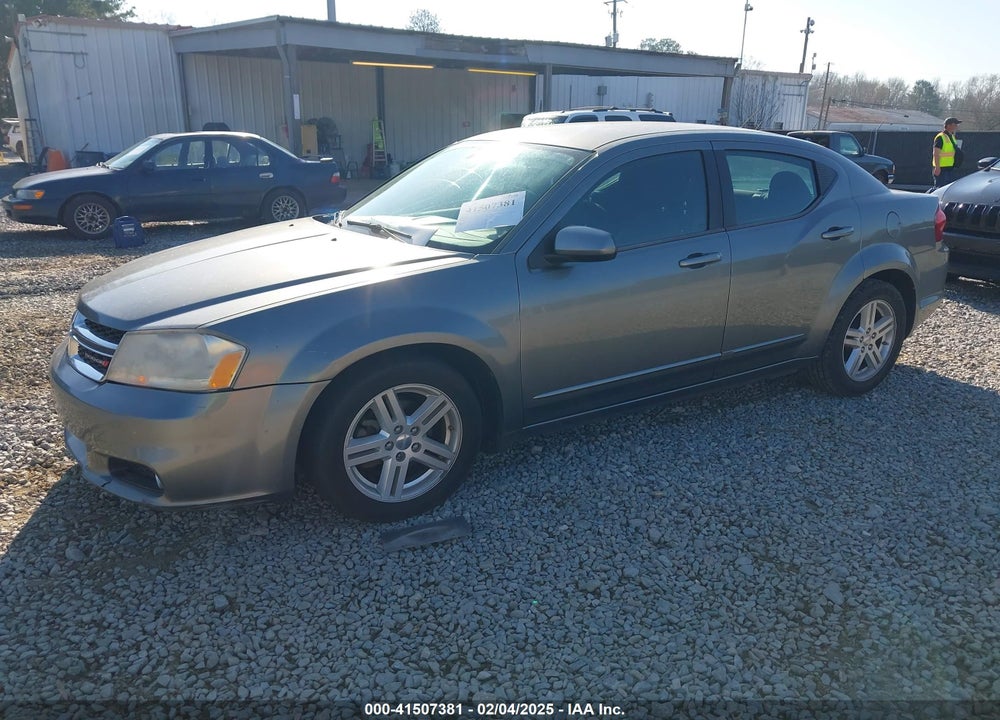 2013 DODGE AVENGER VIN: 1C3CDZCB6DN590334